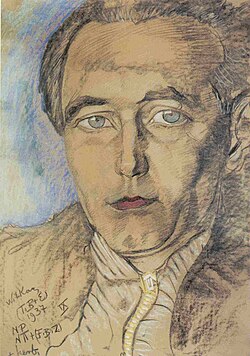Retrato de Roman Ingarden en 1937