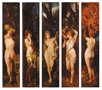 Los cinco sentidos de Hans Makart