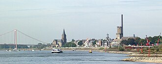 Vista general de Emmerich am Rhein