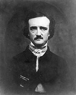 Daguerrotipo de Edgar Allan Poe tomado en 1848 por W. S. Hartshorn.