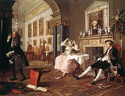 Escena segunda de Marriage à-la-mode