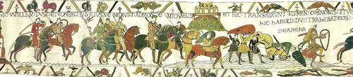 Escena del Tapiz de Bayeux