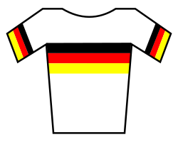 Maillot de campeón de Alemania de ciclismo en ruta