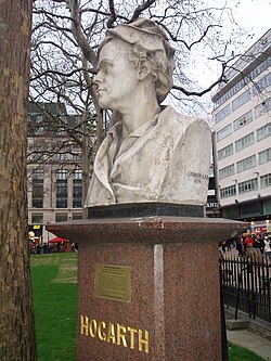 Busto de Hogarth.