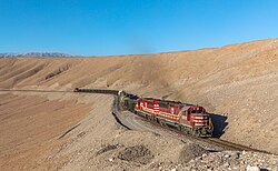 Ferrocarril minero en Moquegua