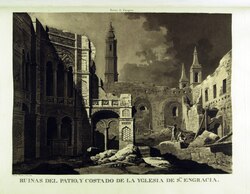 Ruinas del Convento de Santa Engracia de Zaragoza