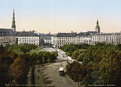 Postal antigua de Riga