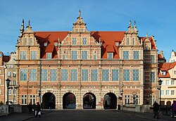 Fotografía de la Puerta Verde en Gdańsk