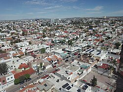 Vista panorámica de la ciudad de Aguascalientes