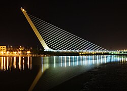 Puente del Alamillo en Sevilla