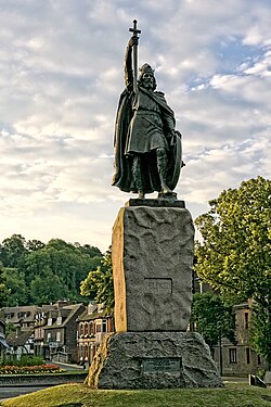 Estatua de Alfredo el Grande, realizada por Hamo Thornycroft