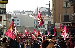 Manifestación a favor de la autonomía leonesa