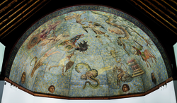 Bóveda celeste del Cielo de Salamanca en las Escuelas Menores.