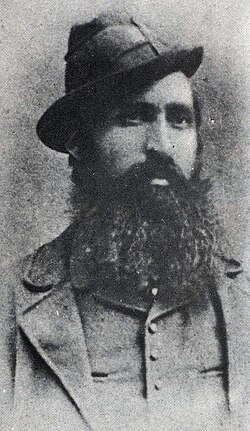 Retrato de Carmine Crocco, célebre líder de los insurgentes meridionales