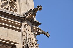 Gárgolas en el Palacio de Justicia de Ruan