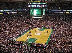 Pabellón deportivo TD Garden en Boston
