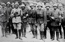 Mustafa Kemal como comandante de la 19.ª División, 1915.