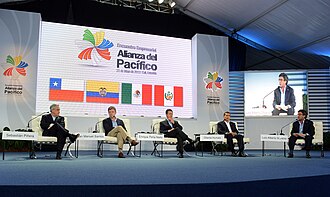 Logo oficial del bloque económico de la Alianza del Pacífico