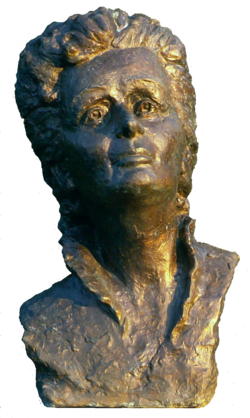 Busto conmemorativo de Édith Piaf