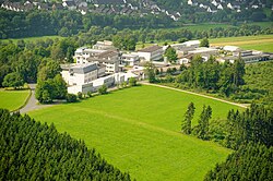 Vista del Instituto Fraunhofer en Schmallenberg, Alemania.