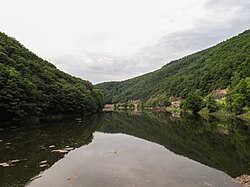 El río Our cerca de Vianden