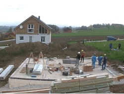 Construcción de casa modular