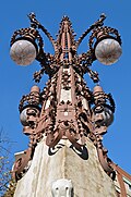 Farolas de la Avenida de Gaudí