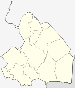 Ubicación de Assen en la provincia de Drenthe