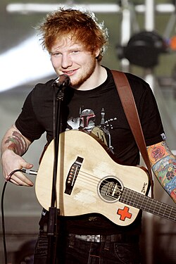 Ed Sheeran en el año 2013