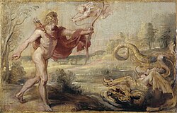 Detalle de obra del taller de Rubens