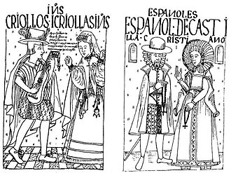 Representación de la sociedad colonial según la Nueva corónica y buen gobierno de Felipe Guamán Poma de Ayala