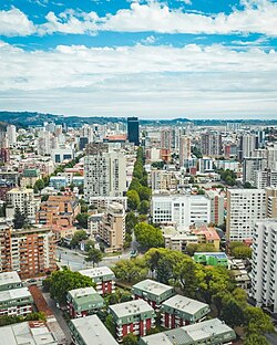 Vista aérea de Concepción