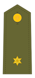Divisa de alumno de la Academia General Militar