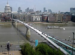 El Puente Millennium en Londres