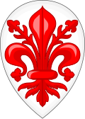 Emblema y símbolos históricos de la República Florentina