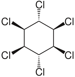 Modelo molecular del lindano