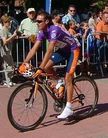 Iban Mayo en la Vuelta a Burgos 2006