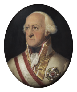 Retrato del general austriaco Federico Josías de Sajonia-Coburgo-Saalfeld