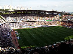 Vista del estadio