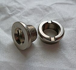Tornillos de fijación de platos
