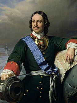 Retrato de Pedro I el Grande