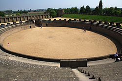 Anfiteatro de Xanten en Alemania