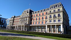 El Palais Wilson en Ginebra, lugar habitual de sesiones del Comité de Derechos Humanos.