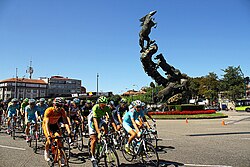 Paso de la Vuelta por Vigo