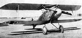 Tabla informativa y ficha técnica del Albatros D.III