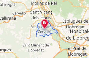 Mapa detallado del municipio