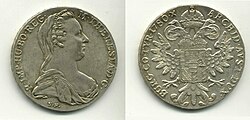 El tálero de María Teresa de Austria