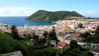 Vista del centro histórico de Angra do Heroísmo