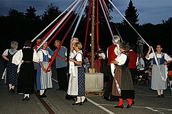 Bailes tradicionales del 1 de agosto en Reinach
