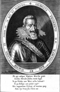 Retrato del margrave Jorge Federico de Baden-Durlach hacia 1620